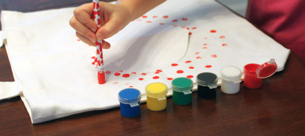 heart bag dots