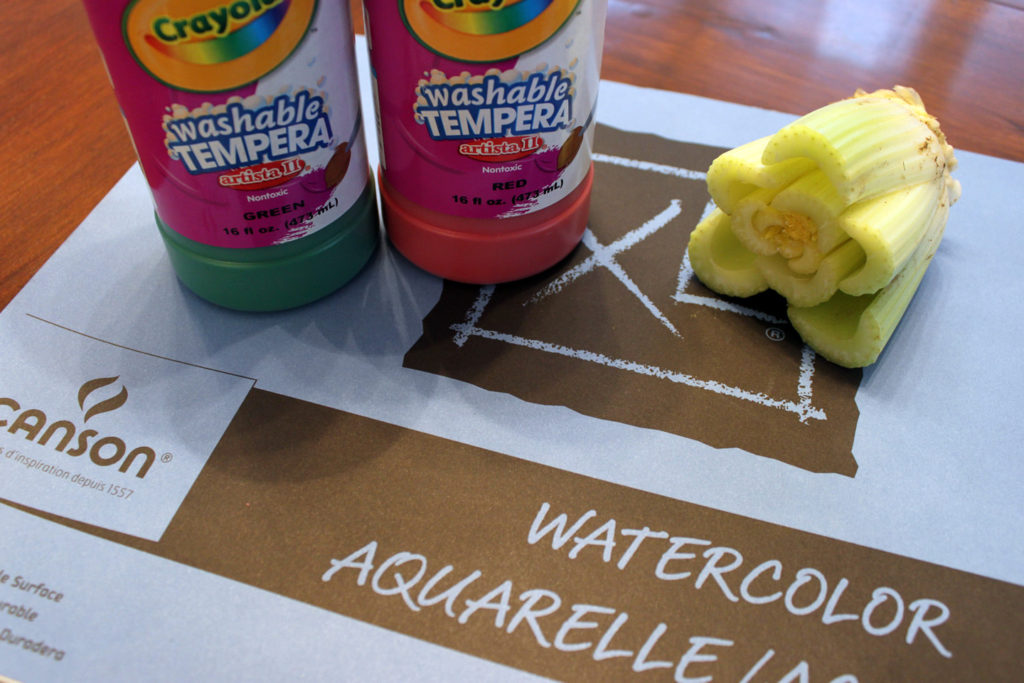 celery stamp materials