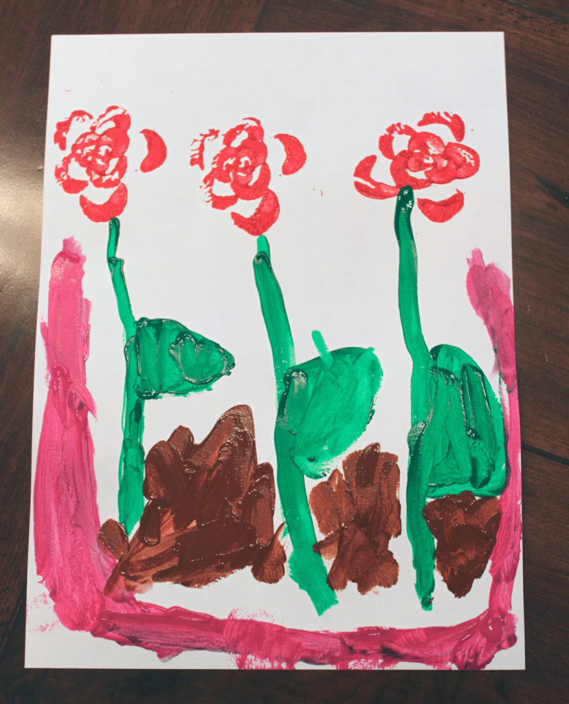 celery rose stamps