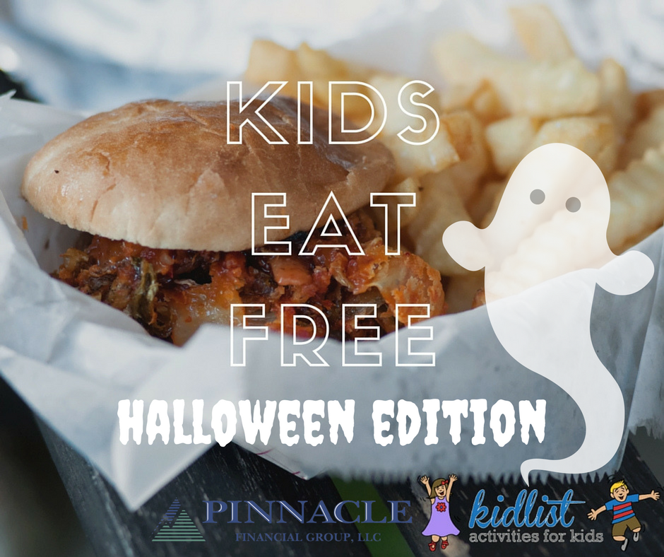 Kids Eat Free on Halloween in the West and Southwest Suburbs