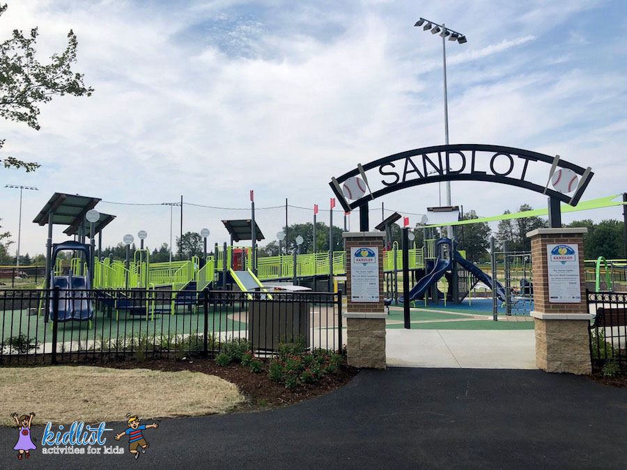 New Playground! Oak Brook Park District Sandlot