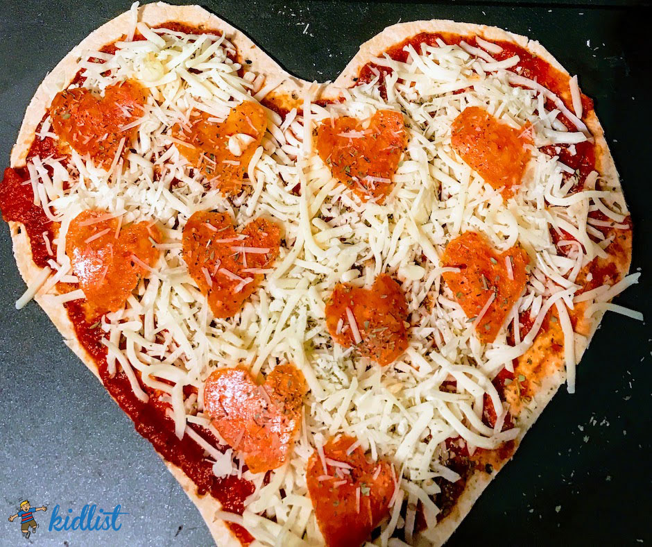 Treat Your Valentines to HeartShaped Pizza and More